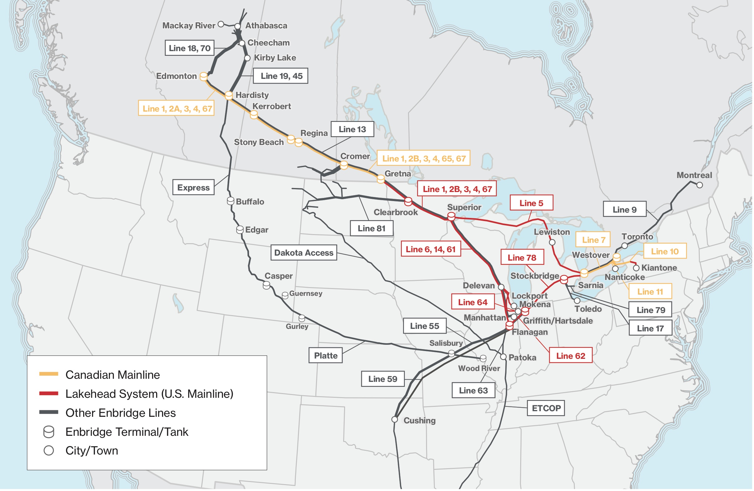 Pipeline Map